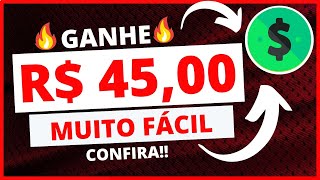 🔥GANHE ATÉ R$ 45,00 COM ESSA NOVA PROMOÇÃO PAGANDO RAPIDO!!