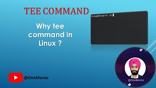 tee command | tee and pipe in linux | Linux tutorial