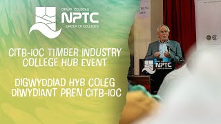 Digwyddiad Hyb Coleg Diwydiant Pren CITB-IOC