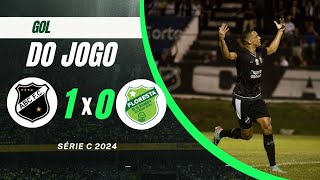 ABC 1 × 0 FLORESTA GOL SÉRIE C 2024