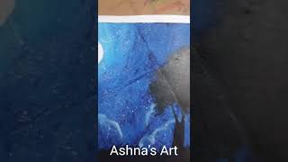 Recreating A Oil Pastel Drawing From @Aryanvermastudios.Video #180