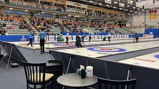 Winning shot of the 2023 SaskTel Men's Tankard