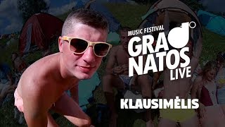 Granatos Live 17' Interviu | Klausimėlis | Vlog'as