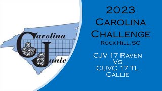 2023 Carolina Challenge Carolina Juniors VB Day 2 Game 3