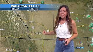 Danielle Savoni - Weather - CTV News Calgary - Friday, July 12, 2024.