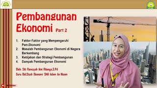 PEMBANGUNAN EKONOMI PART. 2 || EKONOMI - KELAS XI