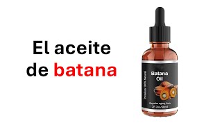 Aceite de batana para que sirve