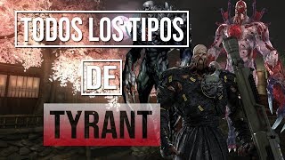 Todas Las Versiones De TYRANT De La Saga | Resident Evil