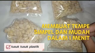 Membuat Tempe Simpel dan Mudah dalam 1 Menit #praktik #ipa