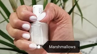 Marshmallows nail polish essie