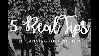 5 Real Tips on Planning your Wedding Venue