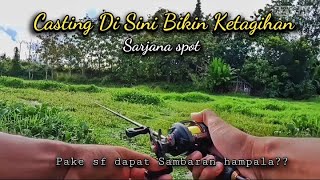 casting gabus Sambaran di depan mata