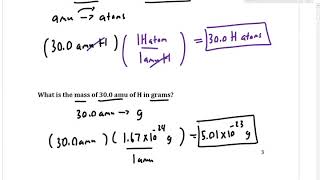 CHEM 107 Ch. 4 Atoms, Moles, and the Empirical Formula Part 1