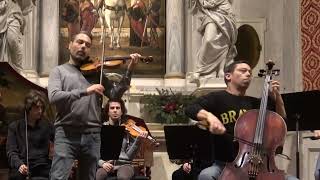 Vivaldi violin and cello concerto  (RV 547 in B flat major)  Granillo /Amadio  (in rehearsal)