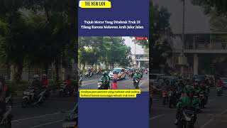 Tujuh Motor Yang Ditabrak Truk Di Tilang Karena Melawan Arah Jalur Jalan #thenewslkn #shortberita