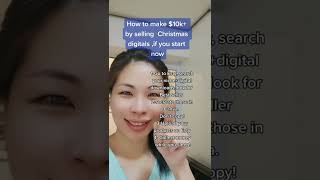 How to make $10k by selling Christmas digitals.#shorts