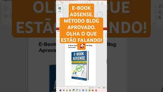 e-Book AdSense  da Bete Lopes - Como Aprovar Blog no AdSense