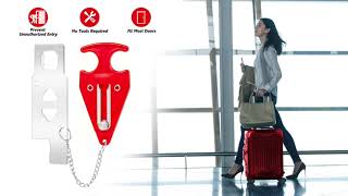 KERUI Portable Hotel Door Lock for Travel