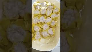 STEAM PORK SIOMAI CHINESE COOKING STYLE #chef@ady4502