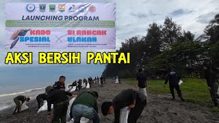 Aksi bersih-bersih pantai | bersih-bersih korupsi nyusul (mimpi)