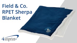 Field & Co  RPET Sherpa Blanket - Custom Blanket by 4imprint Canada