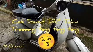 cek sound knalpot DRC vespa garing treng teng teng teng