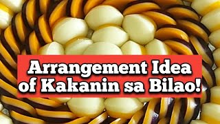 Arrangement Idea of Kakanin sa Bilao!/Sapin-Sapin at Puto Flan/Negosyo Idea/Swak na Negosyo