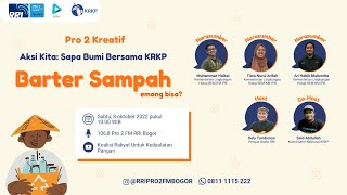 Aksi Kita Sapa Bumi: Barter Sampah