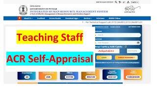 Teaching Staff's ACR Self Appraisal