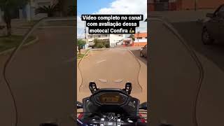 Testei a Honda CB 500x, confira o vídeo completo! #shorts #testride #moto #motovlog