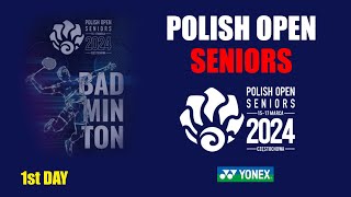 II POLISH OPEN SENIORS 2024 - Polski Badminton - KORT 7 - Day 1