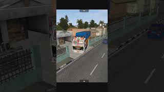 Tata truck game #bus simulator Indonesia game#Ashok Leyland 3718 mod #shortvideo#truck trendingvideo