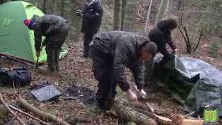 Bivouac Bushcraft Les Cloches Ont Sonné Pour Elodie