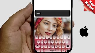 How To Change Keyboard Background in iPhone