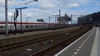 2× Thalys en 1738+IC Berlijn op Amsterdam Centraal