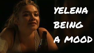 yelena belova being a mood for 5 min straight | blackwidow | florence pugh, scarlett johansson