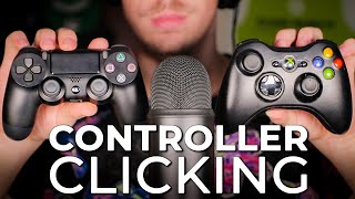 ASMR Controller Clicking & Tapping Sounds (No Talking)