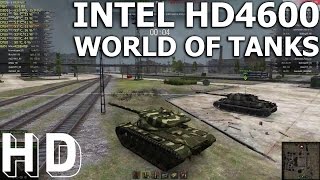 World of Tanks DX11 INTEL HD4600 @ 1500Mhz GAMEPLAY