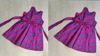 Baby frock cutting and stitching | 0-6 month baby frock cutting and stitching | Diy baby frock