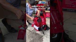 Máy thổi lá OSHIMA 80cc có làm khó được anh khách này không | Mua hàng LH 0964293261