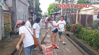 day 5 of dole TUPAD Po...