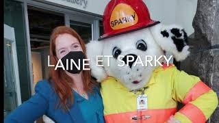 Laine et Sparky