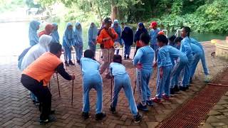 Outbound Kelas 6 SDIT Robbani Singosari di Pemandian Sumber Sira Kabupaten Malang