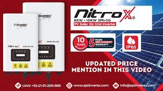 Inverex Nitrox 6 & 10 KW OnGrid 2024 Series | ReviewsAUR