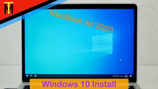 MacBook Air 2020 Windows 10 Installation - german/Deutsch