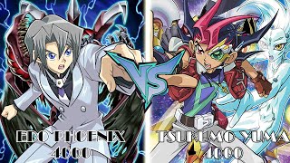 Tsukumo Yuma vs Edo Phoenix | Accurate Anime Deck | EDOPRO