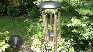 Golden Black Wind Chime