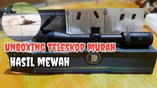 telescope discovery 3-9×40 ac !! teleskop murah hasil mewah