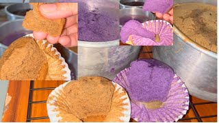 SOFT AND FLUFFY UBE CHIFFON AND MOCHA CHIFFON CAKE / ONE RECIPE 2 DIFFERENT FLAVORS HOW TO MAKE!!!