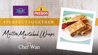 Chef Wan's Mutton Murtabak Wraps